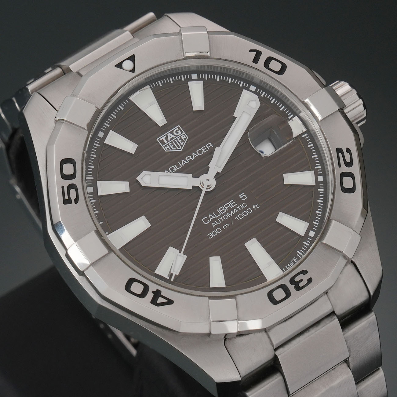 TAG HEUER(USED)태그호이어 아쿠아레이서 43MM WAY201B